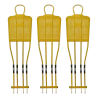 Lot de 3 Mannequins 180 cm - Jaune