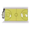 Carnet tactique recto verso Basket-ball