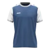 Bleu nuit/Blanc/Gris clair