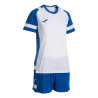 Blanc/Bleu roy