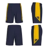 Marine/Jaune chrome