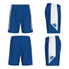 Bleu saphir/Blanc