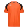Orange flamme/Noir