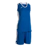 Bleu roy/Blanc
