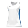 Blanc/Bleu roy