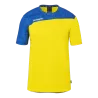 Jaune citron/Bleu roy