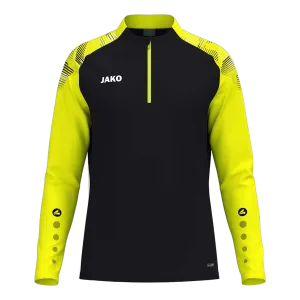 Sweat ziptop Sonic – Noir/jaune fluo