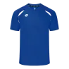 T-shirt Pulsion – Bleu roy/Blanc