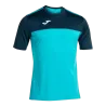 Turquoise fluo/Marine foncé