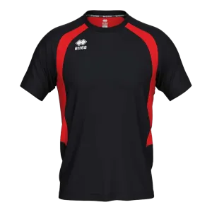 Maillot Adrien – Noir/Rouge