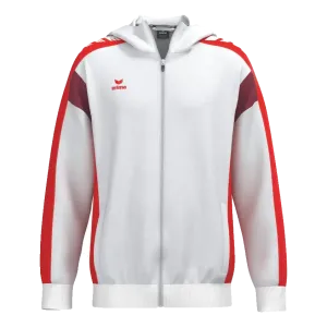 Veste à capuche Celebrate 125 – Blanc/Rouge