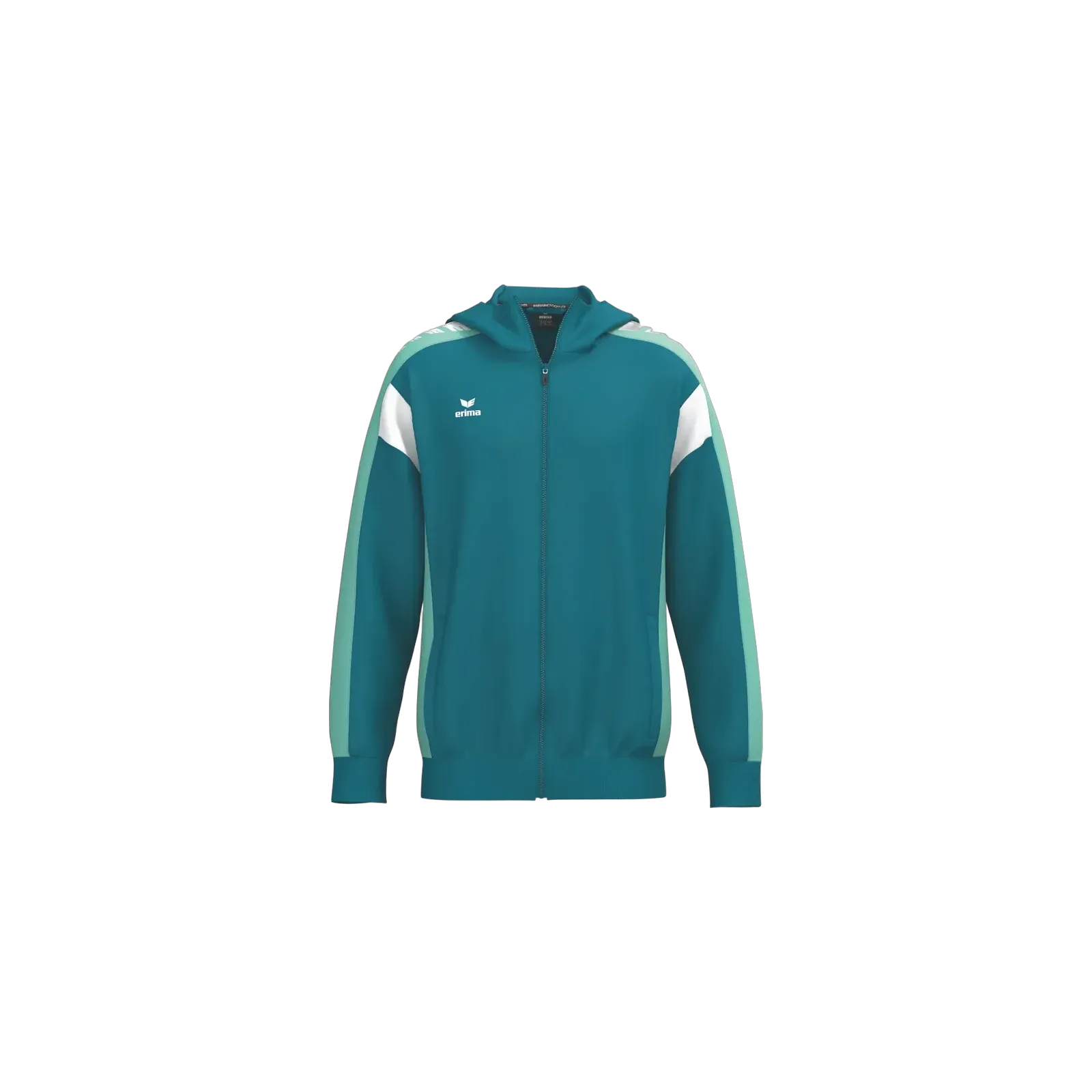 Veste à capuche Celebrate 125 – Bleu tahitien/Menthe