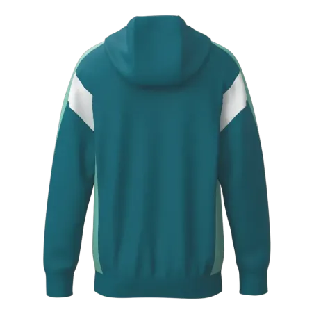 Veste à capuche Celebrate 125 – Bleu tahitien/Menthe