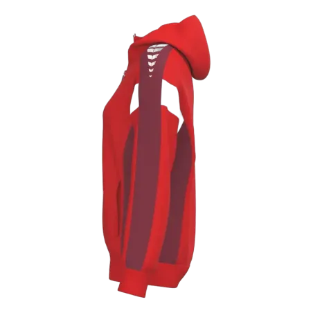 Veste à capuche Celebrate 125 Femme – Rouge/Bordeaux