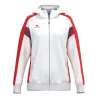 Veste à capuche Celebrate 125 Femme – Blanc/Rouge