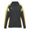 Veste à capuche Celebrate 125 Femme – Noir/Jaune