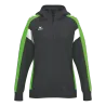 Veste à capuche Celebrate 125 Femme – Noir/Vert gecko