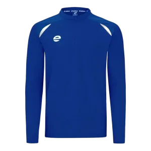 Sweat 1/2 zip Pulsion – Bleu roy/Blanc