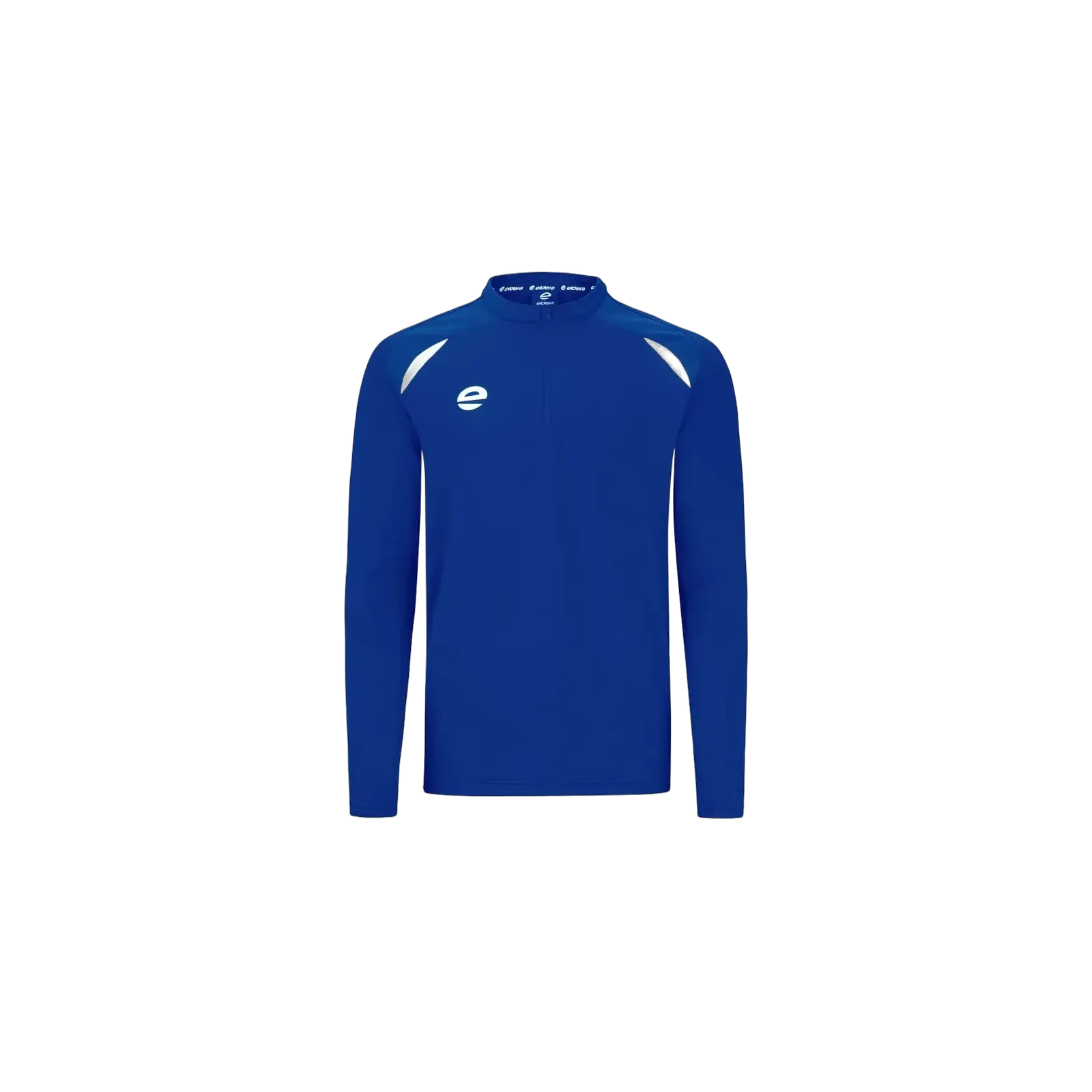 Sweat 1/2 zip Pulsion – Bleu roy/Blanc