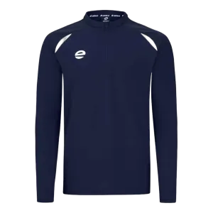 Sweat 1/2 zip Pulsion – Marine/Blanc