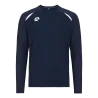 Sweat col rond Pulsion – Marine/Blanc