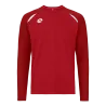 Sweat col rond Pulsion – Rouge/Blanc