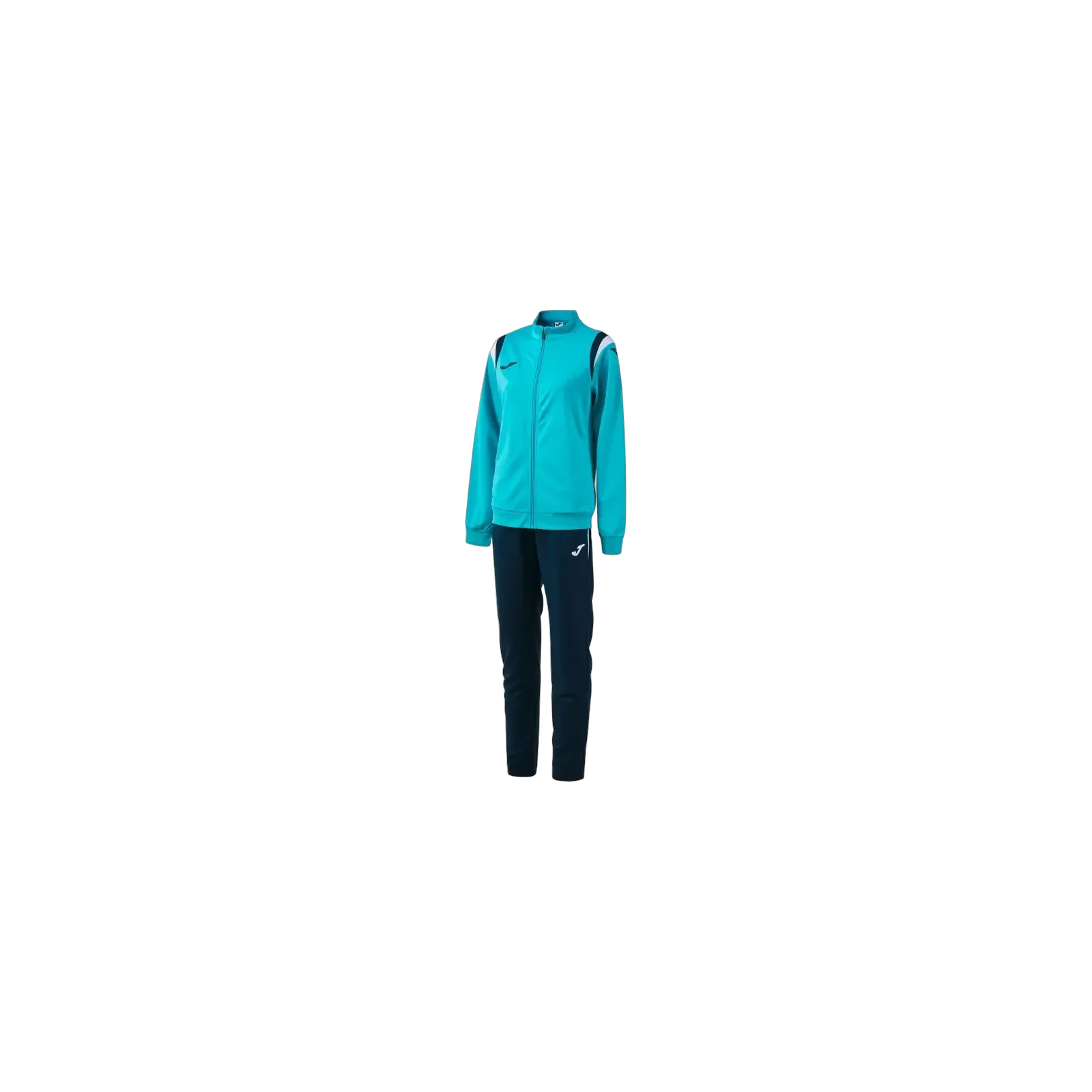 Survêtement Terra Danubio Femme – Turquoise fluo/Marine/Blanc