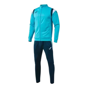 Survêtement Terra Danubio – Turquoise fluo/Marine/Blanc