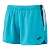 Short Terra Danubio Femme – Turquoise fluo/Marine/Blanc