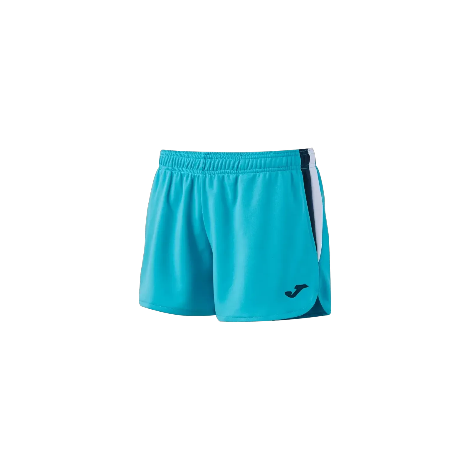 Short Terra Danubio Femme – Turquoise fluo/Marine/Blanc
