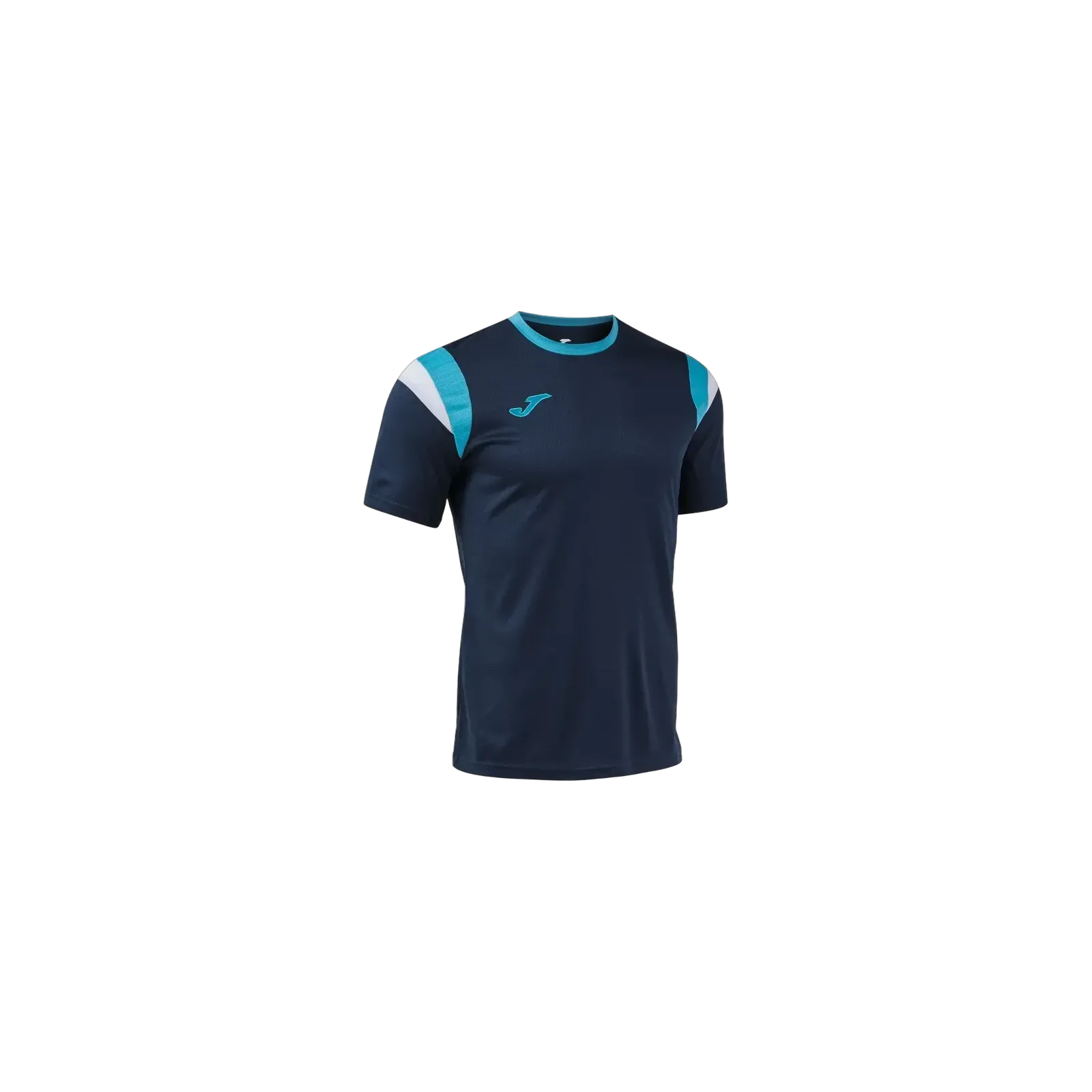 T-shirt Terra Danubio – Marine/Turquoise fluo/Blanc