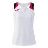 Débardeur Terra Danubio Femme – Blanc/Framboise/Noir