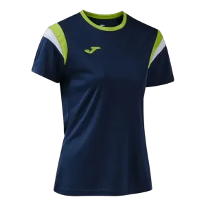 T-shirt Terra Danubio Femme – Marine/Lime/Blanc