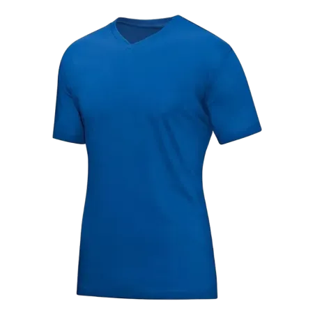 Tee-shirt col V Femme – 04 - Bleu roy