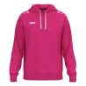 Sweat à capuche coton One – Rose foncé