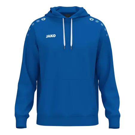 Sweat à capuche coton One – Bleu roy