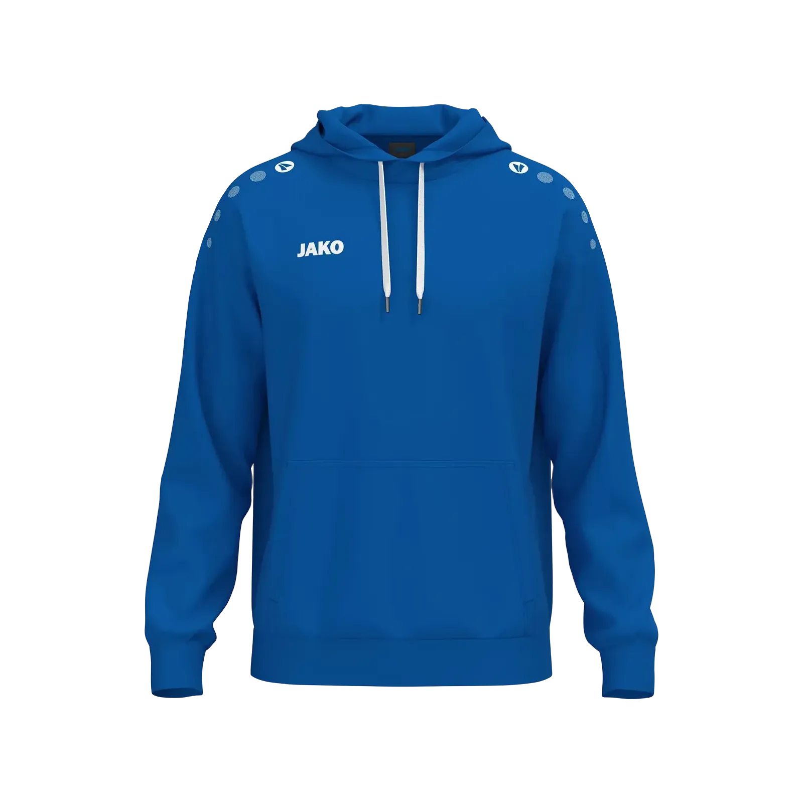 Sweat à capuche coton One – Bleu roy
