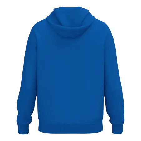 Sweat à capuche coton One – Bleu roy