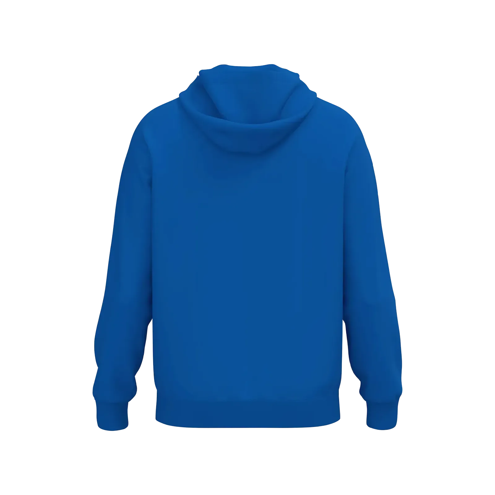 Sweat à capuche coton One – Bleu roy