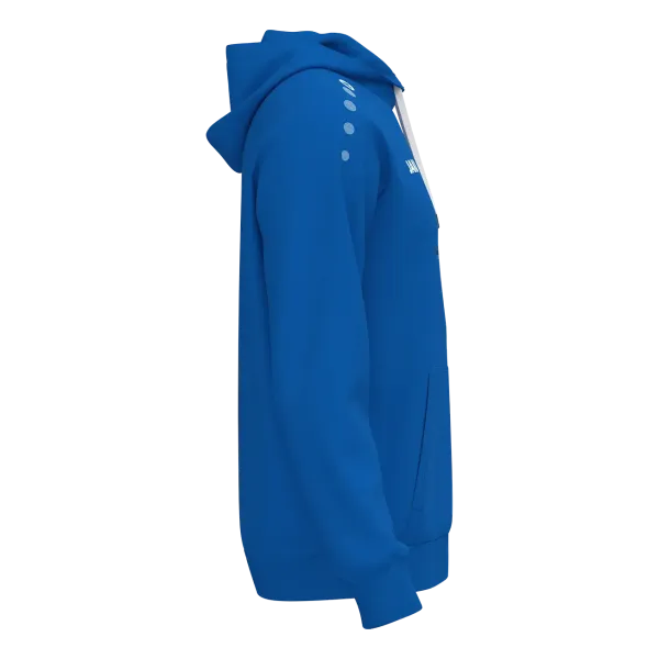 Sweat à capuche coton One – Bleu roy