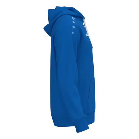 Sweat à capuche coton One – Bleu roy