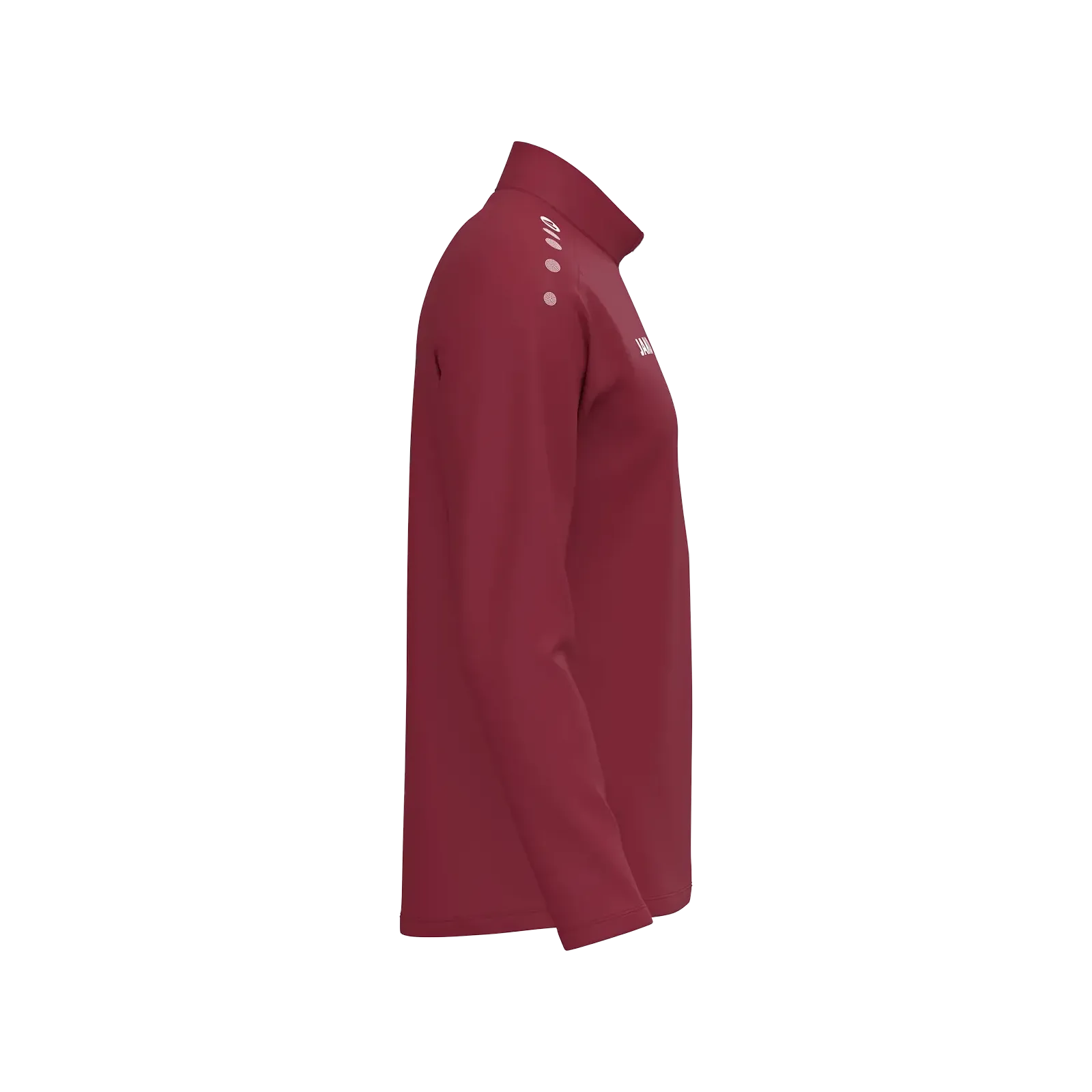Sweat ziptop One – Bordeaux