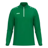 Sweat ziptop One – Vert sport