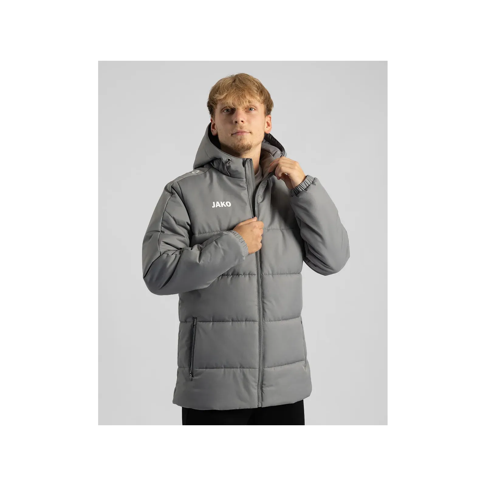 Veste Coach à capuche One – Gris