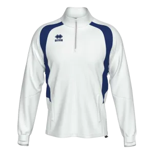 Sweat 1/2 zip Alfonso – Blanc/Marine