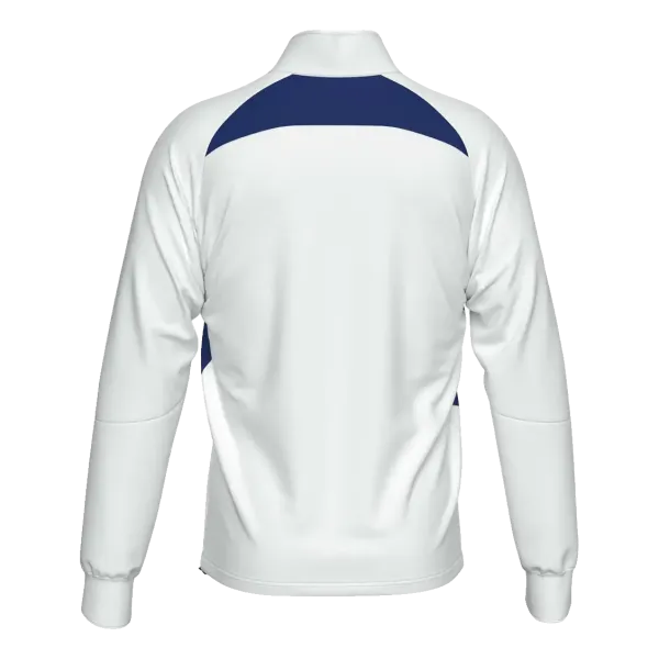 Sweat 1/2 zip Alfonso – Blanc/Marine
