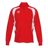 Sweat 1/2 zip Alfonso – Rouge/Blanc