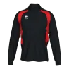 Sweat 1/2 zip Alfonso – Noir/Rouge