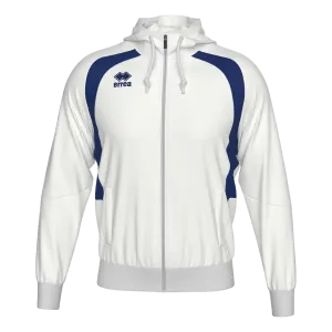 Veste à capuche Aris – Blanc/Marine