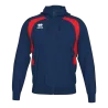 Veste à capuche Aris – Marine/Rouge